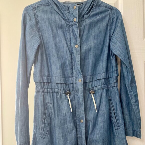 OLD NAVY Jean Zip-up Jacket - Size XL (14) - Picture 1 of 6